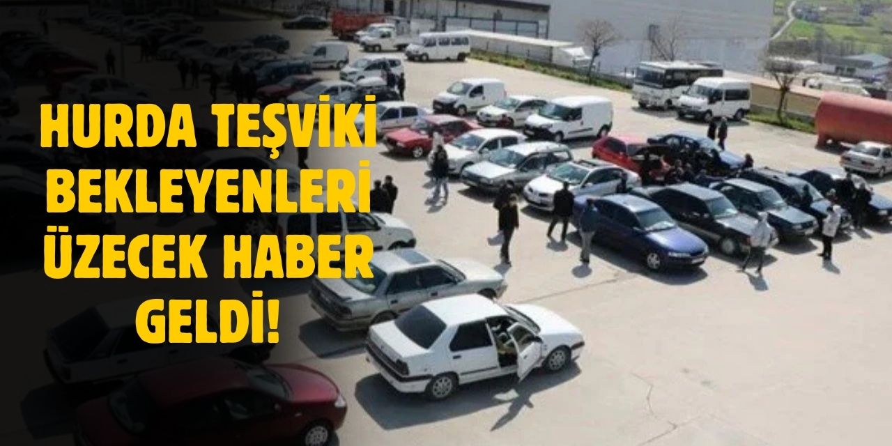 Hurda teşvik yasası gelecek mi? Ak Parti'den açıklama geldi!