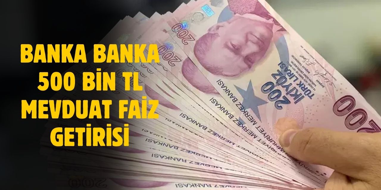 500 bin TL'nin 32 günlük getirisi belli oldu!