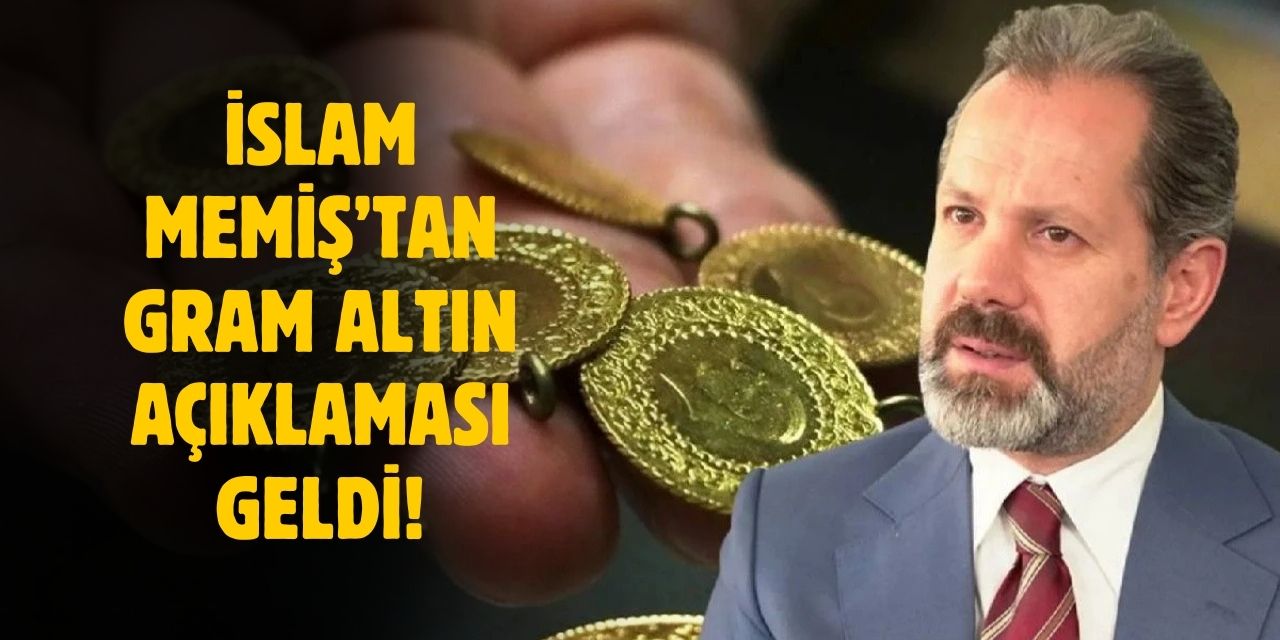 İslam Memiş net konuştu! Gram altının 4 bin 500 TL olacağı tarihi açıkladı