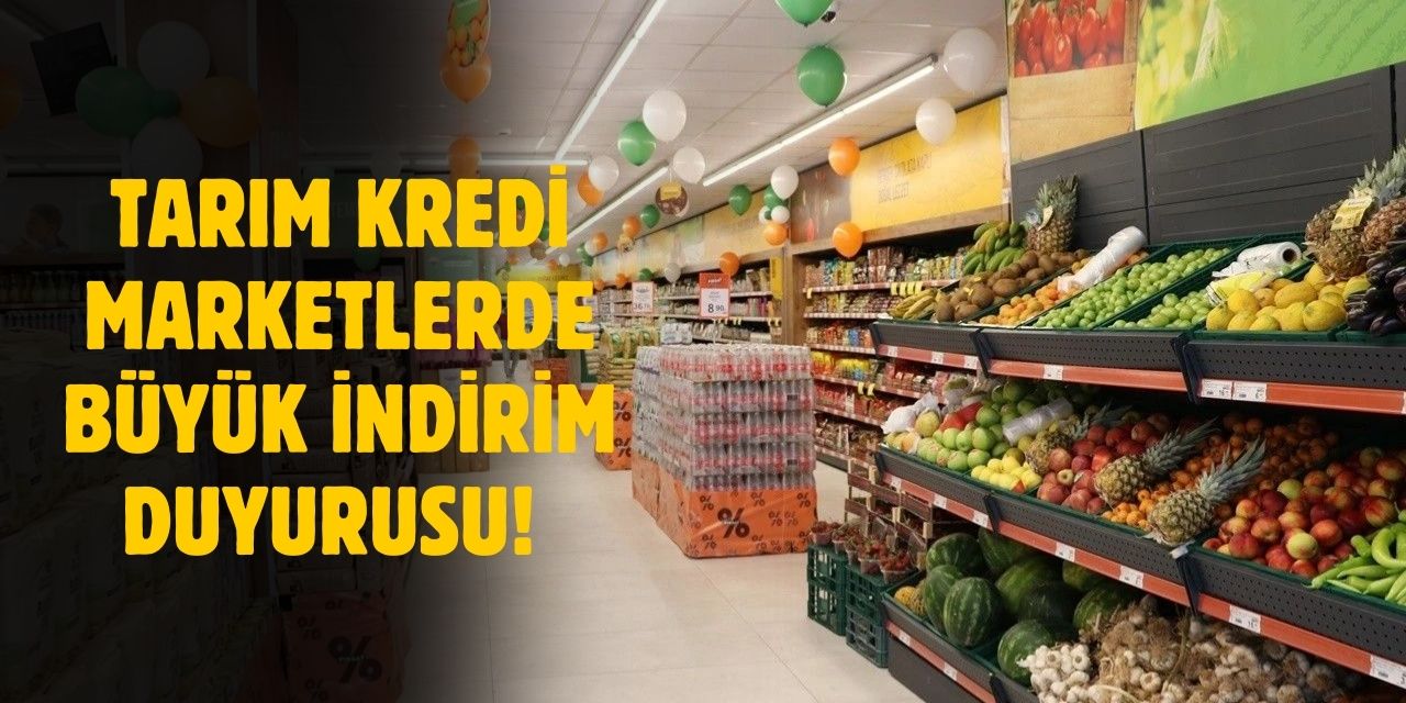 Ramazan ayı boyunca fiyatlar sabit kalacak! Tarım kredi marketlerde bu ürünlere zam gelmeyecek