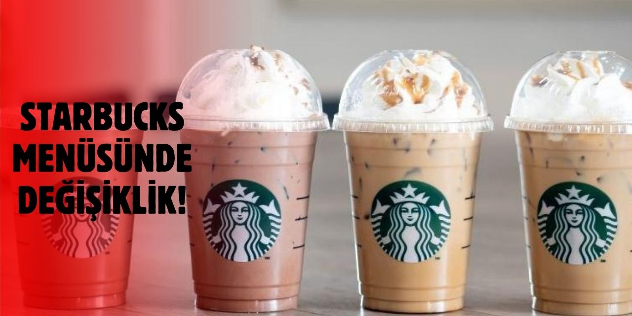 Starbucks Menüsünde Önemli Yenilik: 13 Ürün Kaldırılıyor