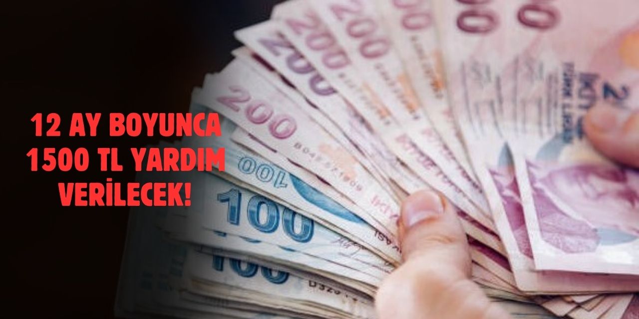 O Belediyeden Önemli Destek: 12 Ay Boyunca 1.500 TL Yardım Yapacağını Duyurdu!