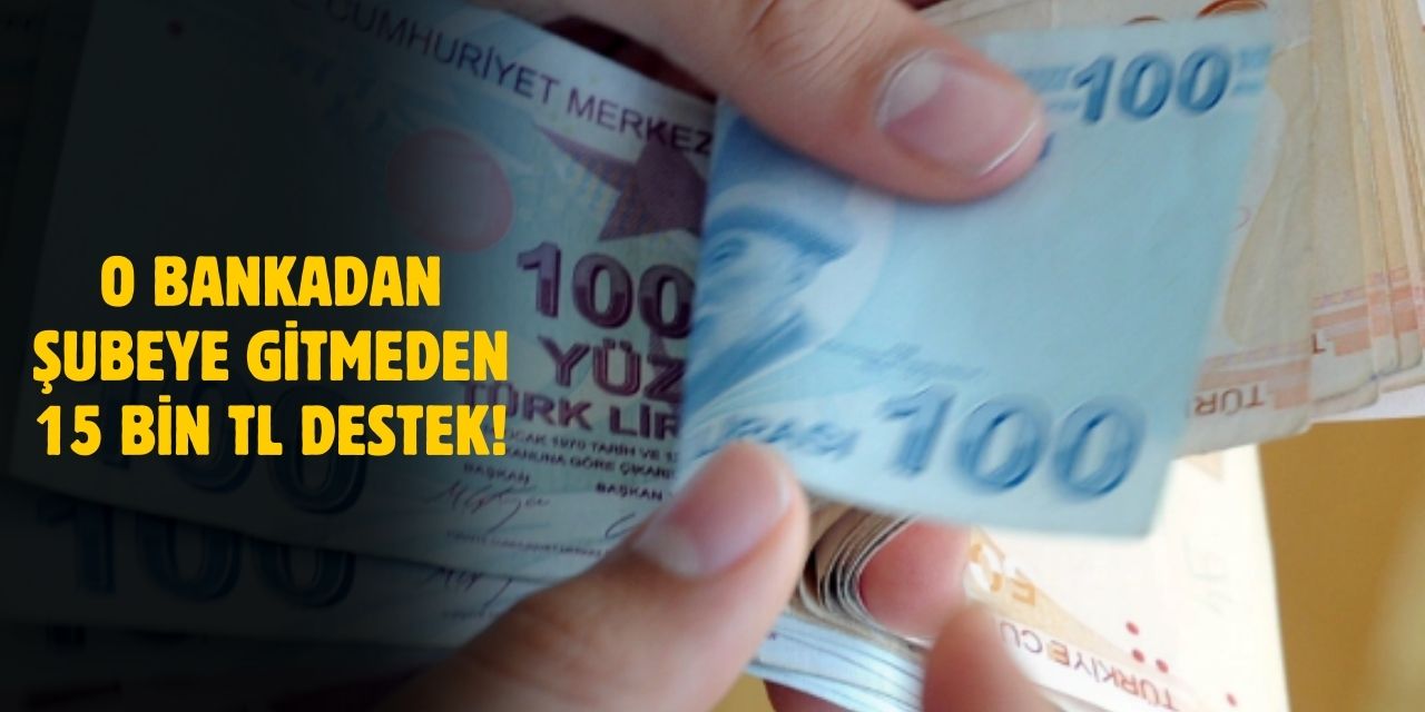 O Bankadan Dev Hamle Yaptı! 15.000 TL Destek ve Şubesiz İşlem Kolaylığı!