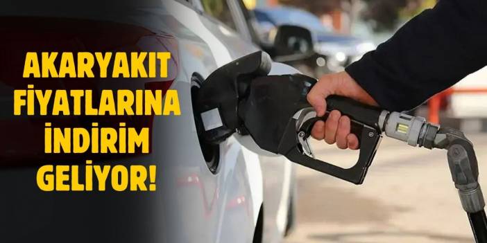 Akaryakıt fiyatlarına indirim geliyor! Tüm araç sahiplerinin dikkatine