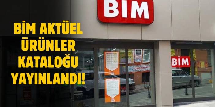 BİM 25 Şubat 2025 aktüel ürünler kataloğu