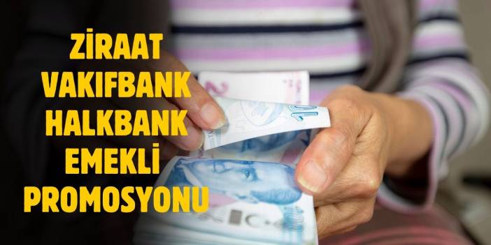 2025 Ziraat Vakıfbank Halkbank emekli promosyonları ne kadar?