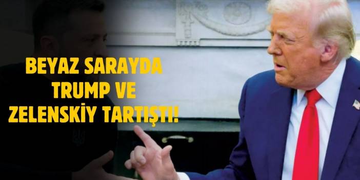 Trump ve Zelenskiy Beyaz Saray'da Kavga Etti: Tansiyon Yükseldi!