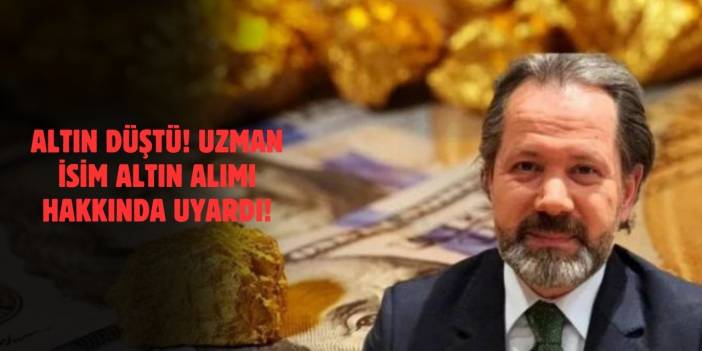 Gram Altın 3.300 TL'ye Düşüş Gösterdi! Uzman İsim İslam Memiş Uyardı!