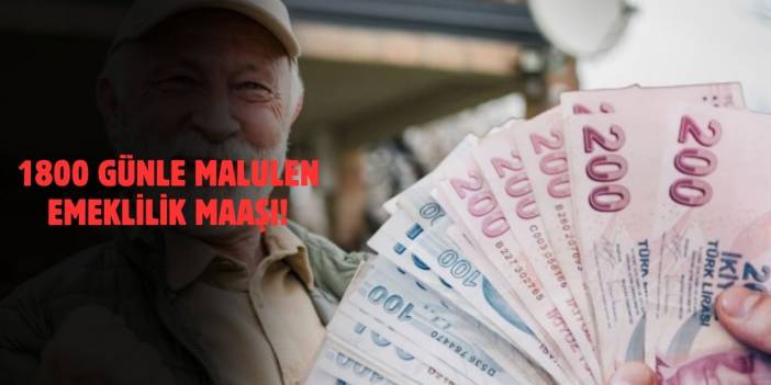 1800 Günle Malulen Emeklilik Maaşı Ne Kadar? 2025 Yılında Ne Kadar Maaş Alınır?