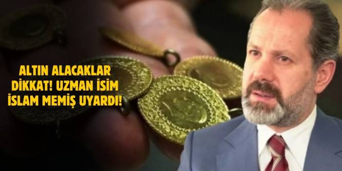 İslam Memiş'ten Altın Yatırımcılarına Uyarı! Bu Düşüşü Görmeden Alım Yapmayın!