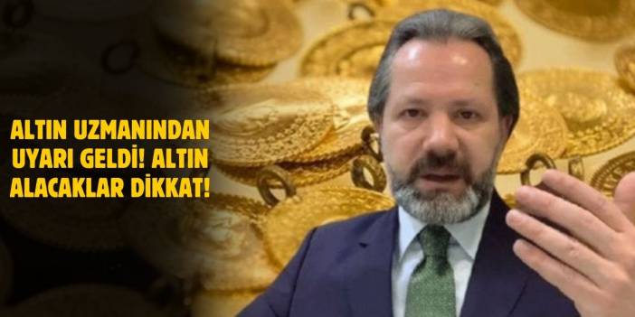 İslam Memiş’ten Yatırımcılara Altın Uyarısı: Acele Etmeyin!