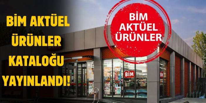 BİM 18 Şubat 2025 aktüel ürünler kataloğu