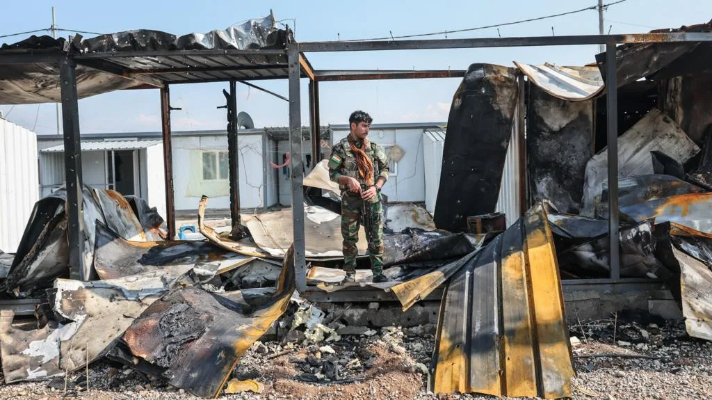 Peshmerga fighters in Iraq's Kurdistan Region