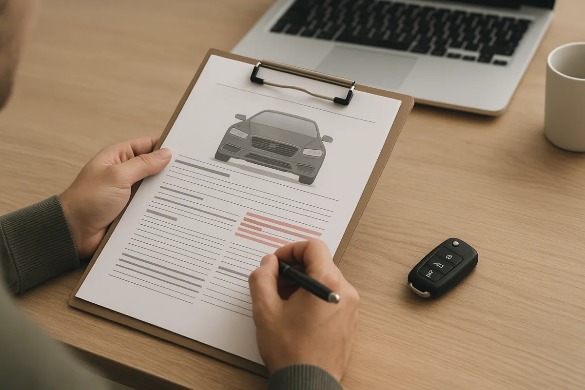 Consulta del historial Tramer de un coche usado
