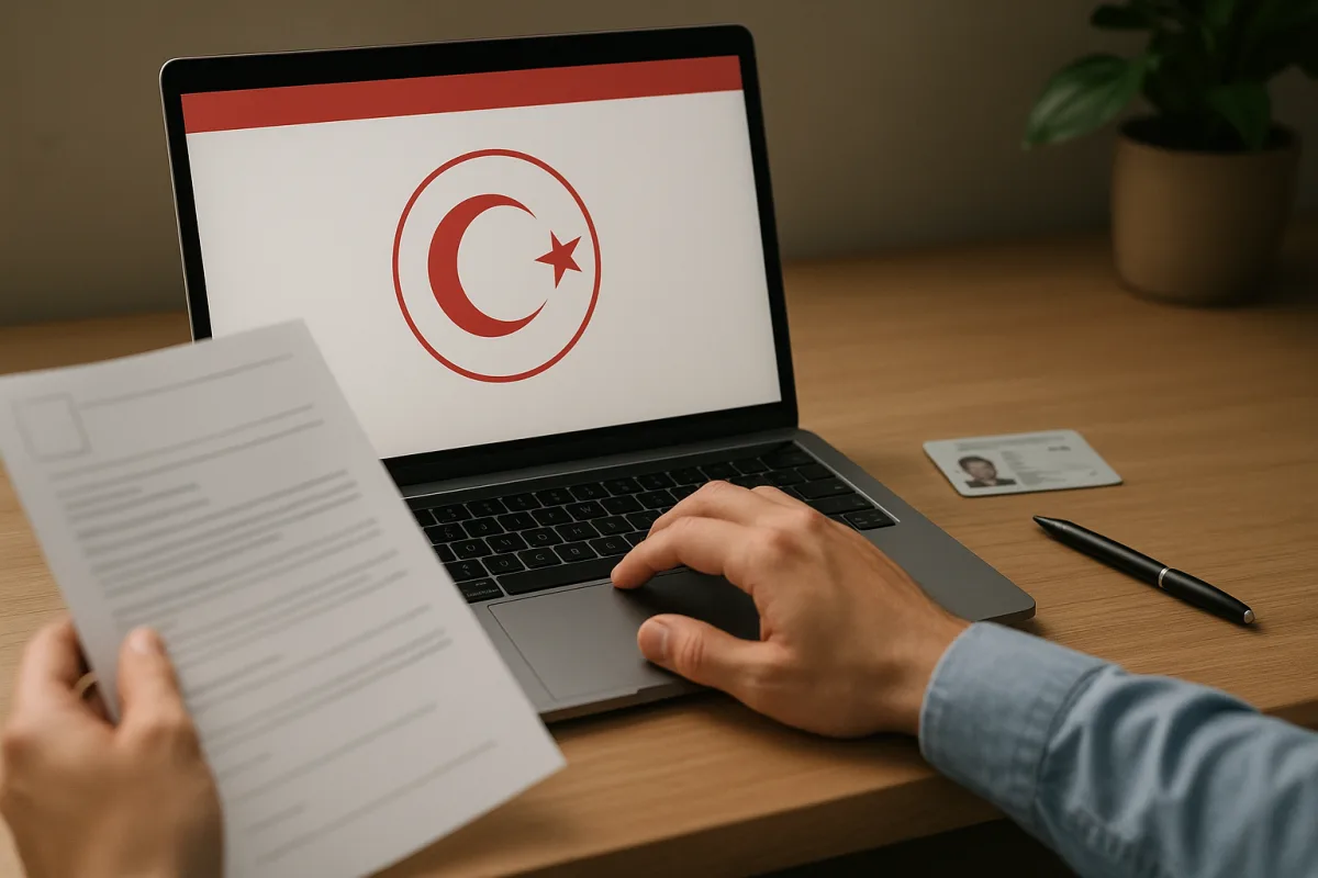 E-Devlet üzerinden ikametgah belgesi alma ekranını temsil eden resmi işlem görseli