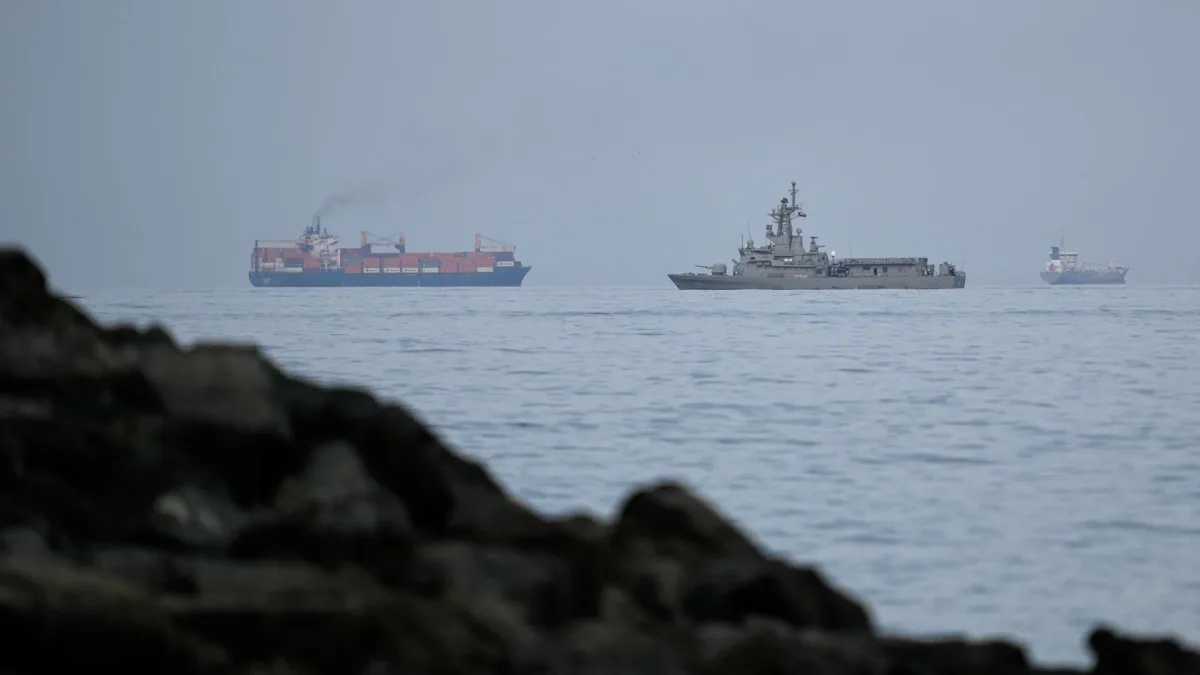 Cargo ships and oil infrastructure linked to Iran’s trade and sanctions pressure