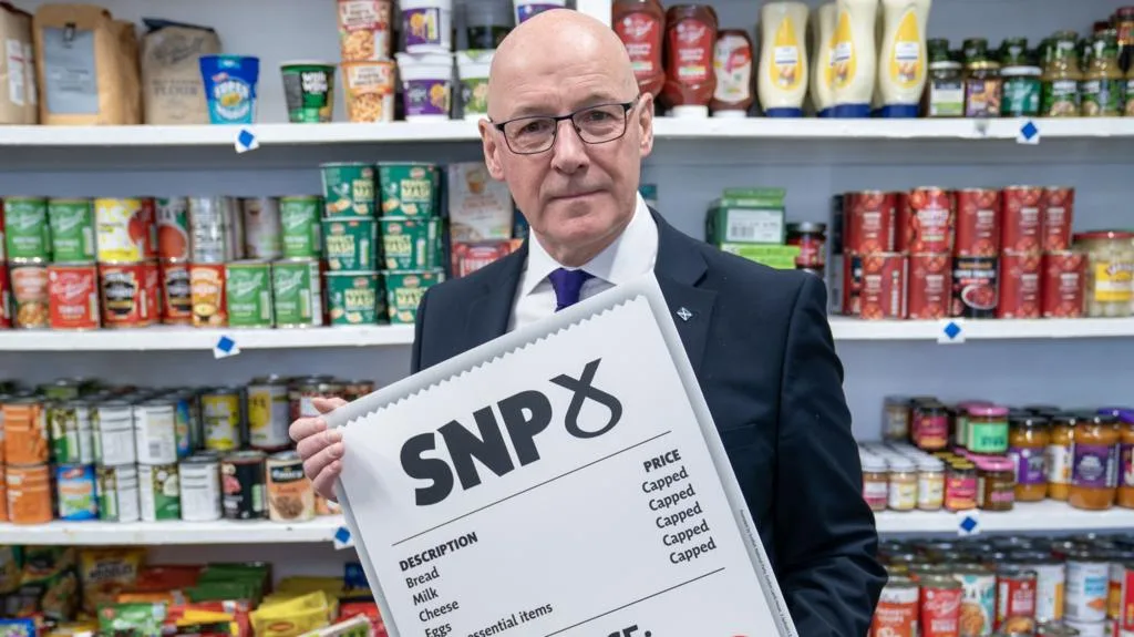 Business groups in Scotland oppose a proposed food price cap