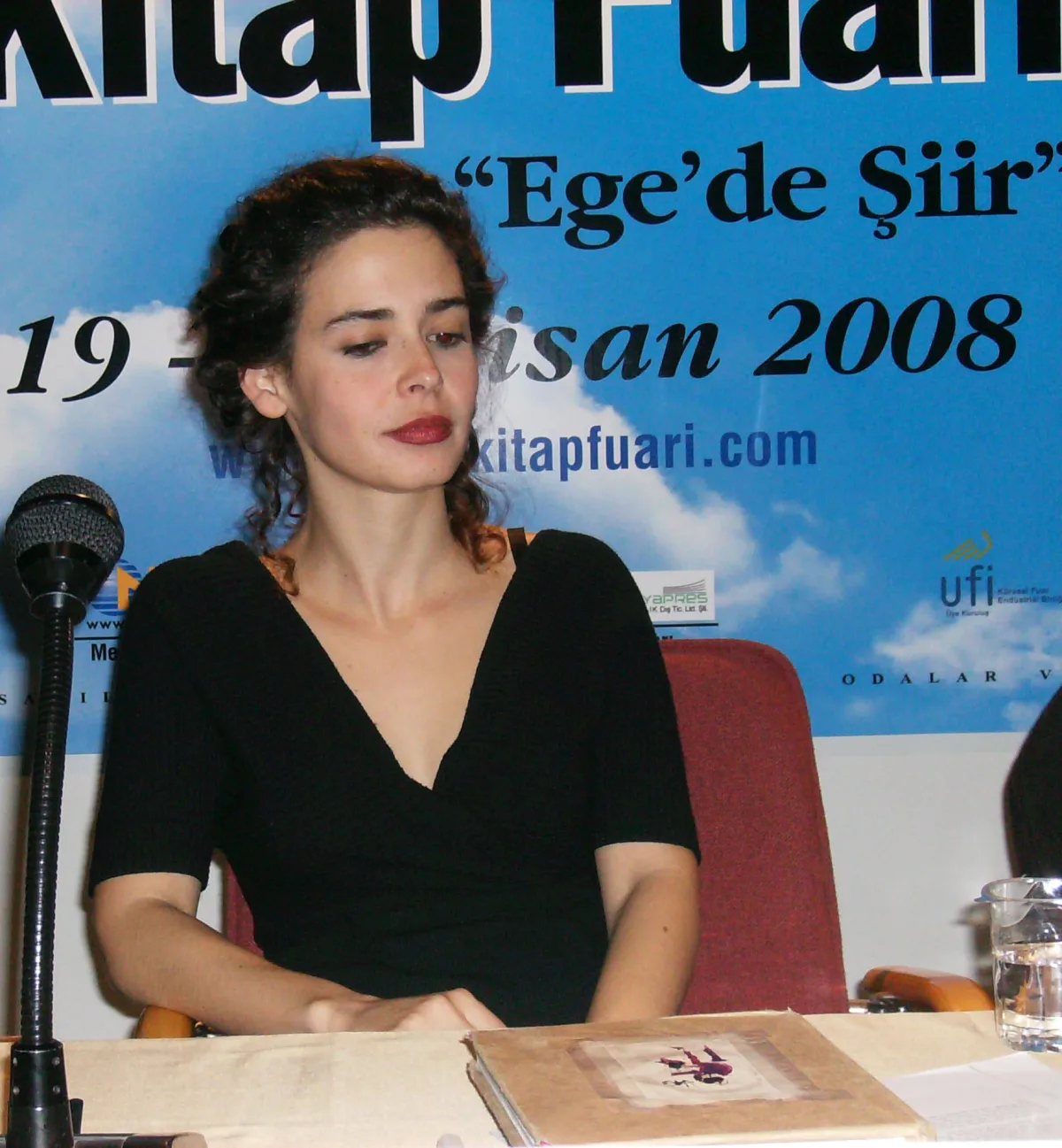 Pelin Batu'nun tarih, televizyon programcılığı ve oyunculuk kariyerini yansıtan portre görseli