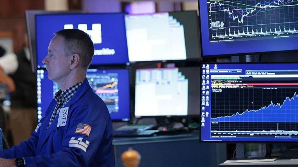 U.S. Treasury bond yield chart rising on inflation fears
