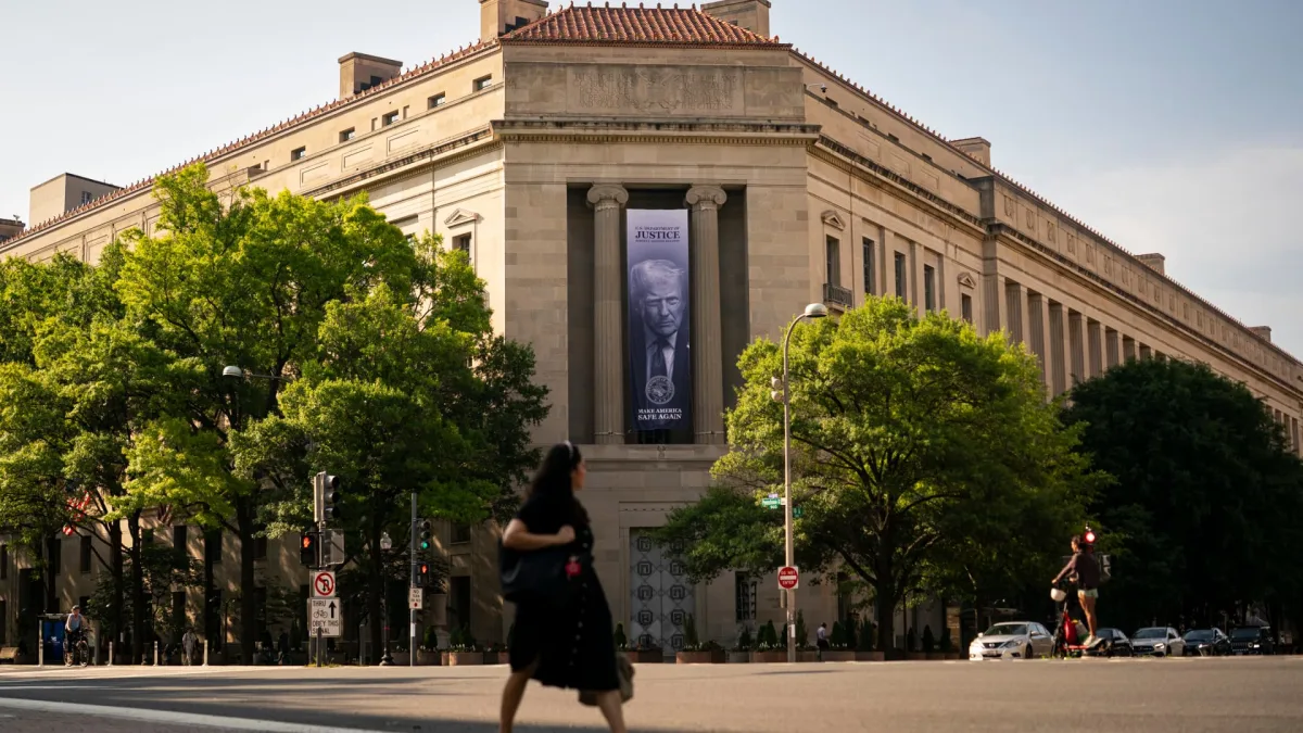 US federal funding and immigration reporting rule concept