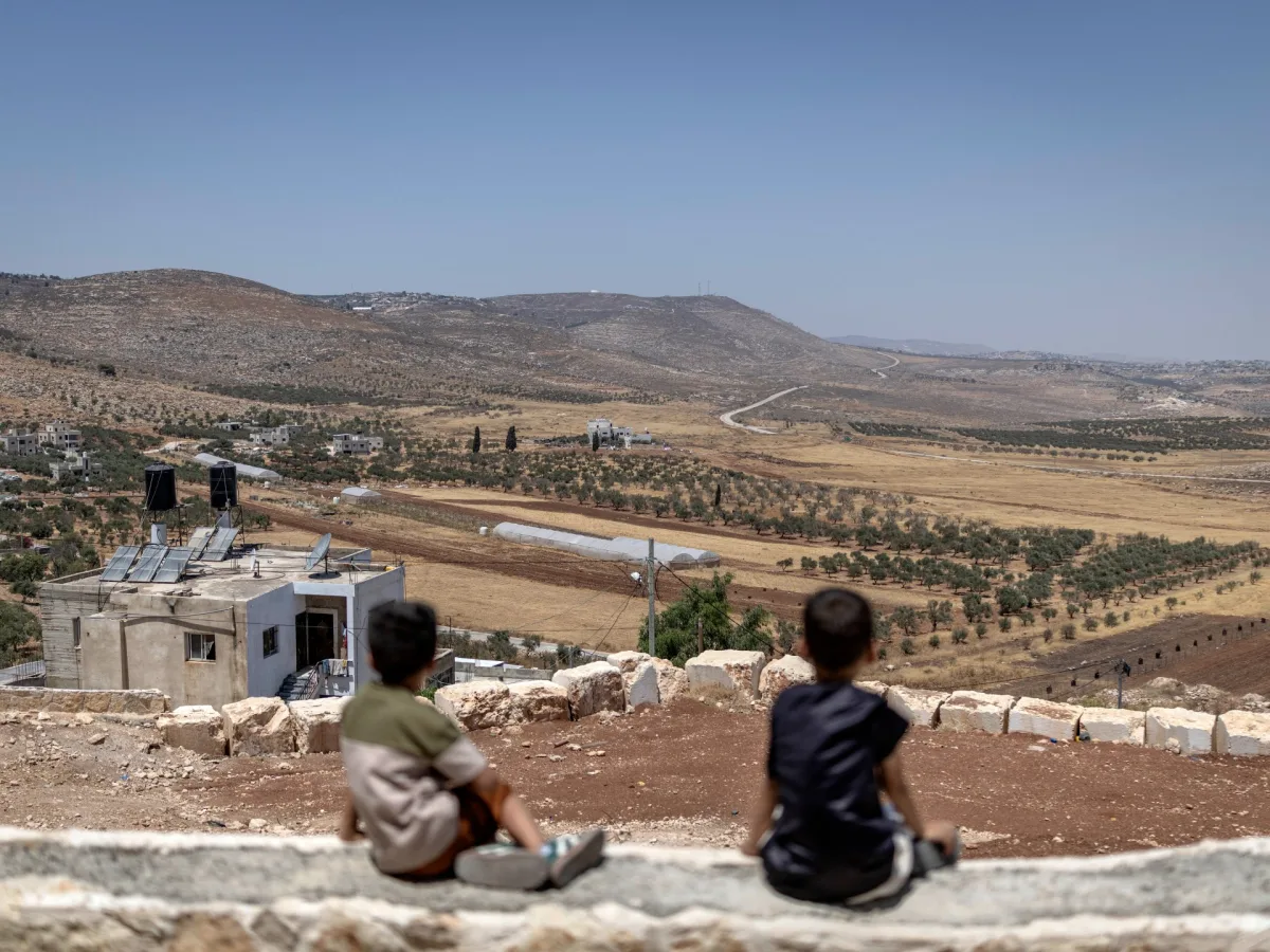 Israeli raid in al-Mugayyir village in the West Bank