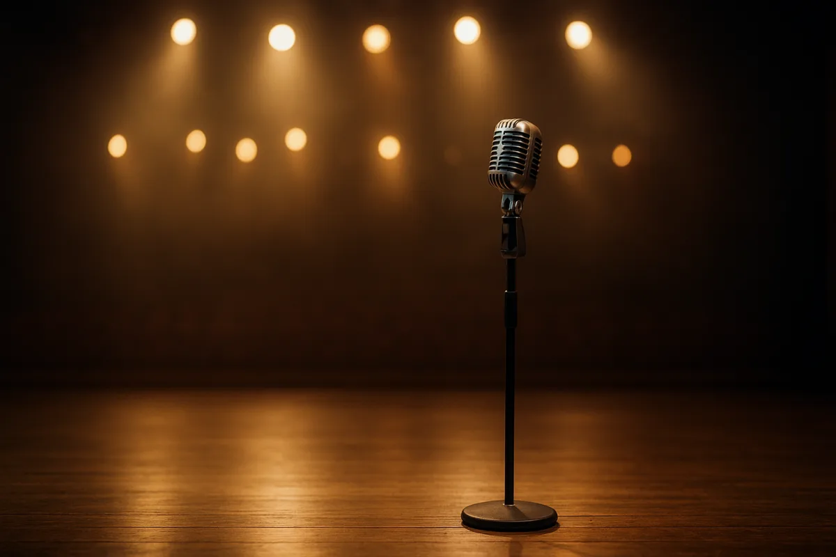 İzel Çeliköz'ün müzik kariyerini ve sahne yolculuğunu yansıtan temsili portre