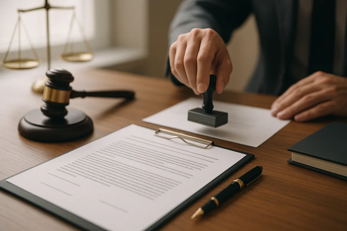 Document d’acte de succession et démarches d’héritage