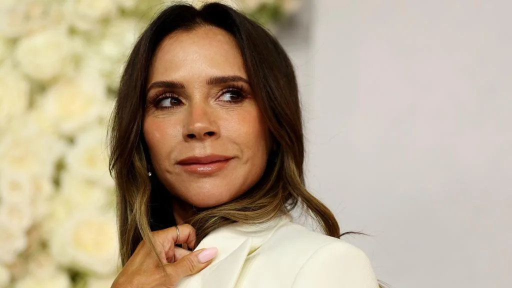 Victoria Beckham at a fashion event for Victoria Beckham Holdings