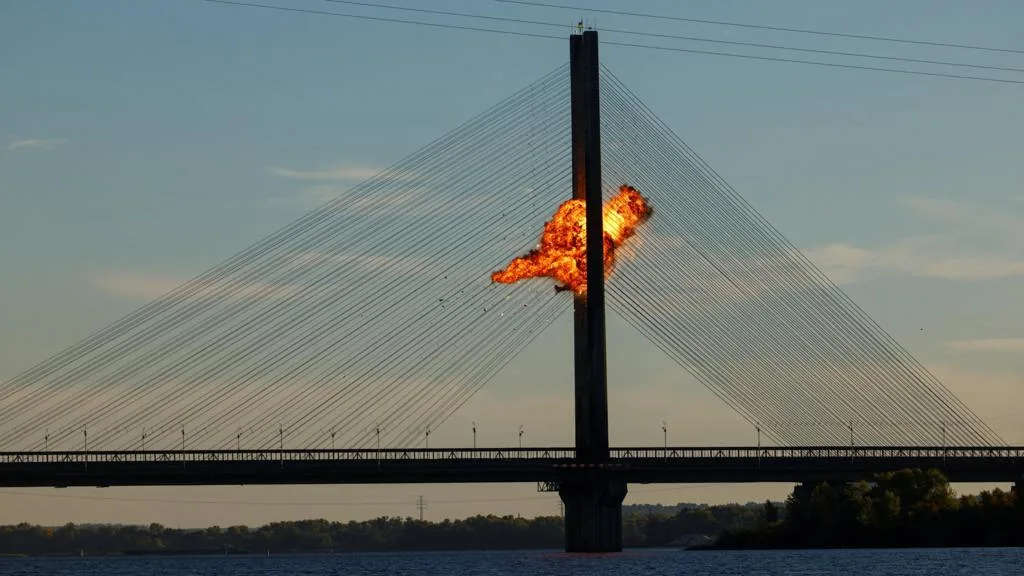 Smoke rises over Kyiv after Russian strikes on infrastructure