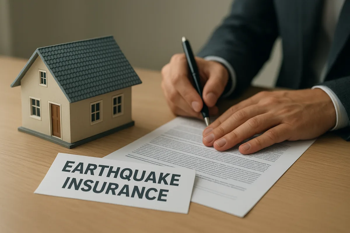 Immeuble résidentiel en Turquie après un séisme, assurance DASK