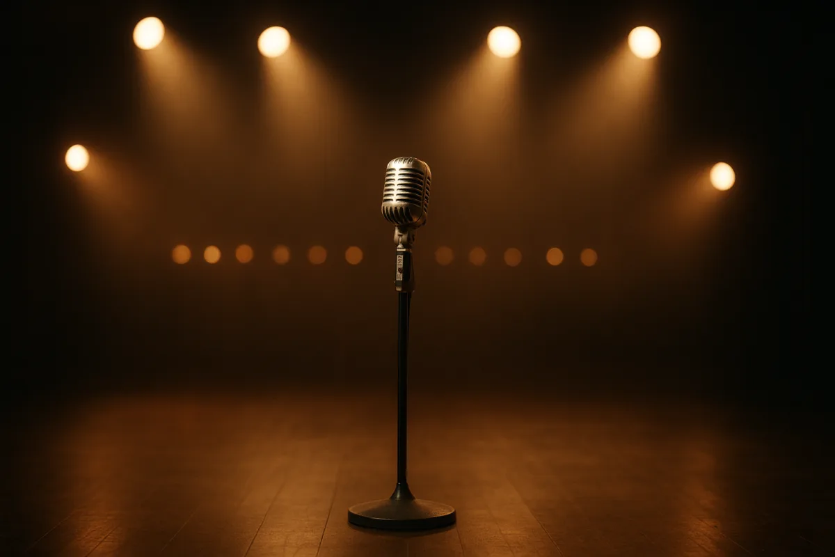 Ferda Anıl Yarkın'ın pop müzik kariyerini yansıtan sahne odaklı görsel açıklaması