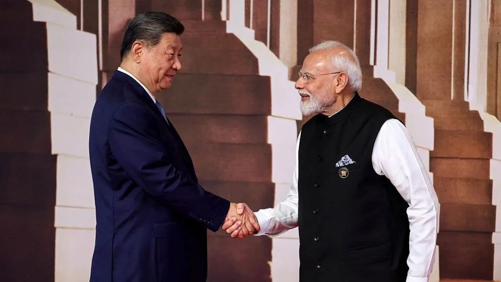 Containers and cargo representing India’s growing trade deficit with China