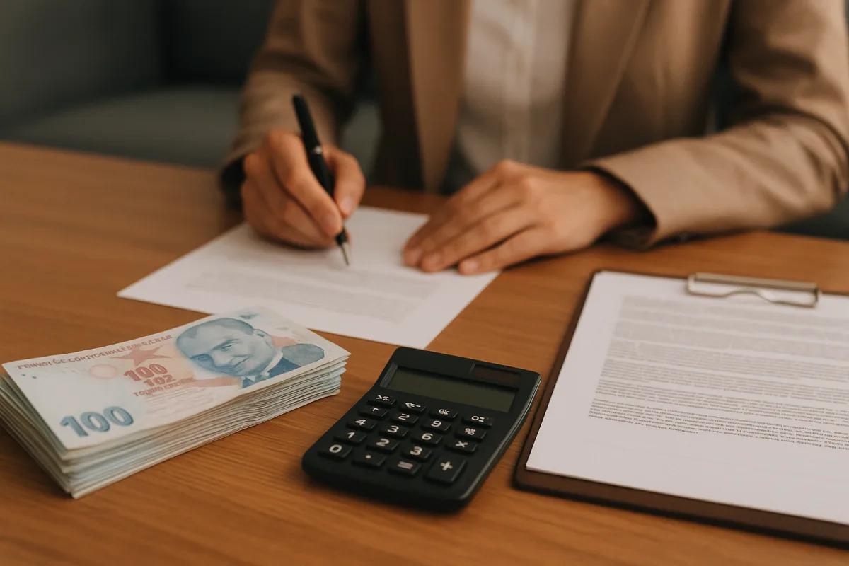 Borrower reviewing a personal loan payoff statement