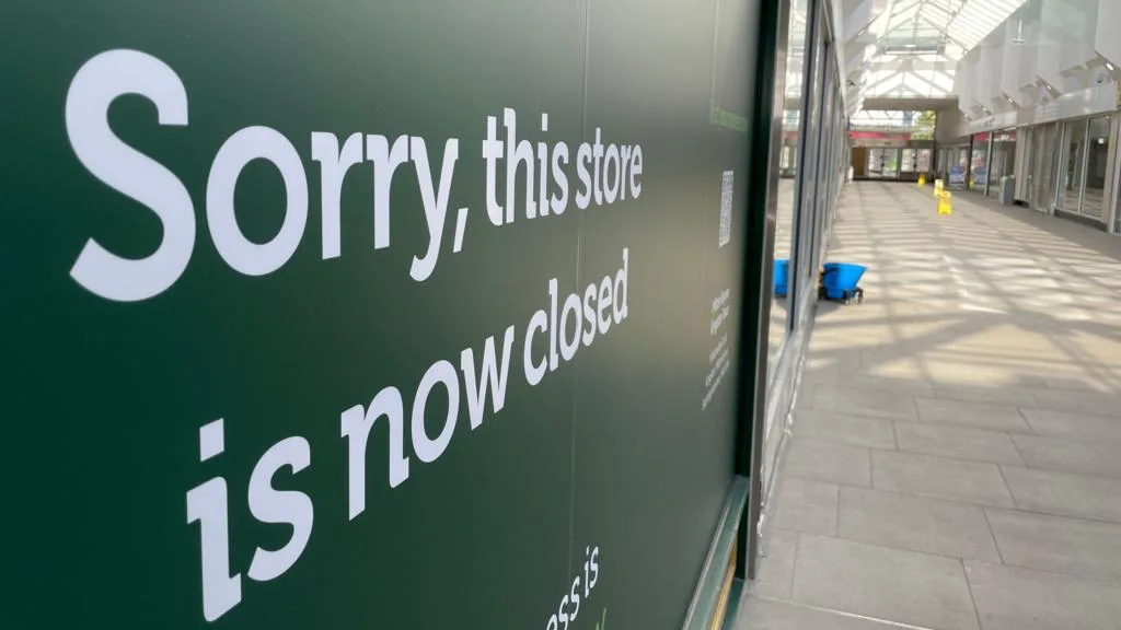 Mid-sized shopping centre in the UK being redeveloped for housing and services