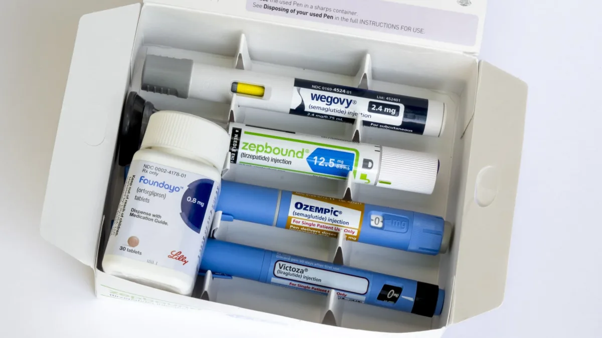 Lilly and Novo Nordisk obesity drug race graphic
