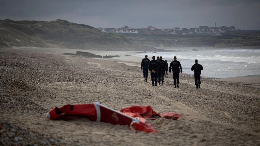 Paris courthouse hearing in the Channel disaster smuggling case