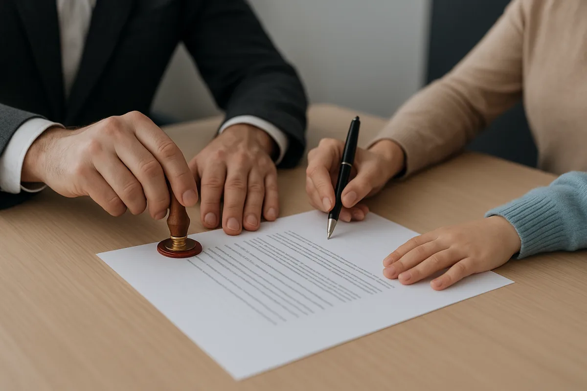 Noter onaylı muvafakatname belgesi hakkında bilgi veren resmi evrak görseli