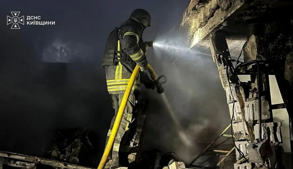 Smoke rises over Kyiv after Russian strikes on Ukraine's energy infrastructure