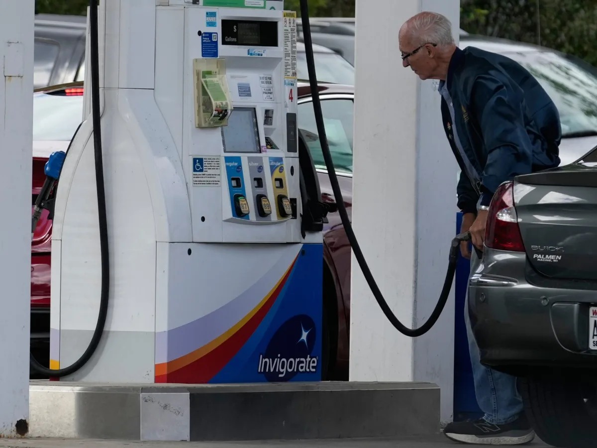 Donald Trump speaking about U.S. fuel economy rules