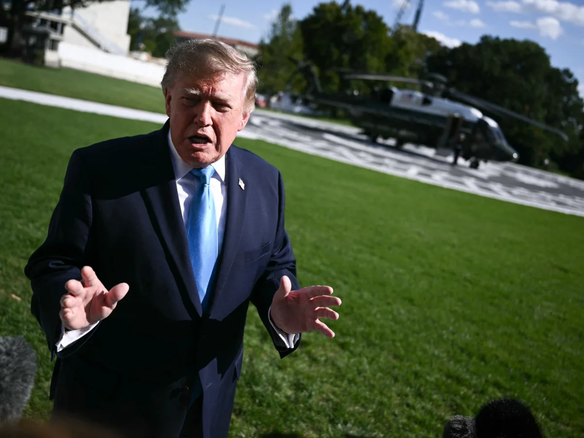 Donald Trump speaks about a suspected plague case in Siberia