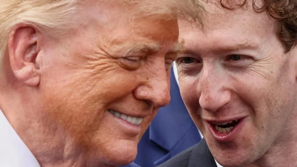 Trump at a White House AI summit with tech executives