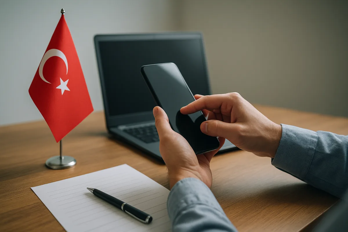 Instructions for IMEI registration of a phone brought from abroad in Turkey