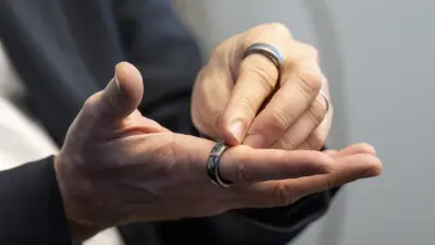 Oura biometric ring displayed as IPO delays rise in the U.S.