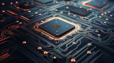 TSMC logo and semiconductor chip wafer imagery